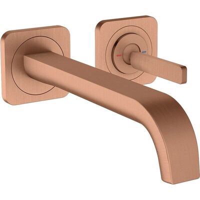 Hansgrohe Axor Citterio Grifo de Pared - Oro Rojo Cepillado Hansgrohe Axor Citterio Grifo de Pared - Oro Rojo Cepillado