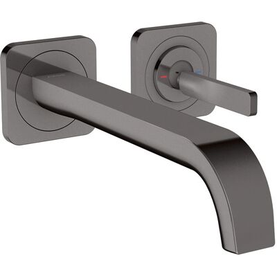 Hansgrohe Axor Citterio - Mezclador monomando para lavabo - Cromo negro pulido Hansgrohe Axor Citterio - Mezclador monomando para lavabo - Cromo negro pulido