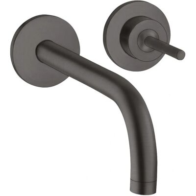 Hansgrohe AXOR Uno Wasserhahn - Gebürsteter Schwarzkrom - Wandmontage Hansgrohe AXOR Uno Wasserhahn - Gebürsteter Schwarzkrom - Wandmontage