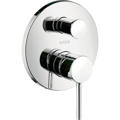Mélangeur bain Axor Starck - Nickel Brossé - Publicité Mélangeur bain Axor Starck - Nickel Brossé - Publicité