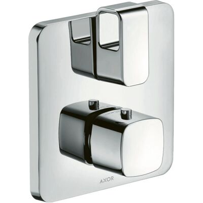 Hansgrohe Axor Urquiola Thermostat - Laiton Brossé - Pose Murale - Publicité Hansgrohe Axor Urquiola Thermostat - Laiton Brossé - Pose Murale - Publicité
