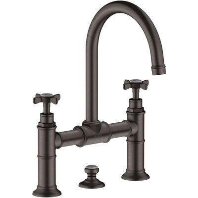 Hansgrohe Axor Montreux Grifo de 2 Manijas - Brushed Black Chrome Hansgrohe Axor Montreux Grifo de 2 Manijas - Brushed Black Chrome