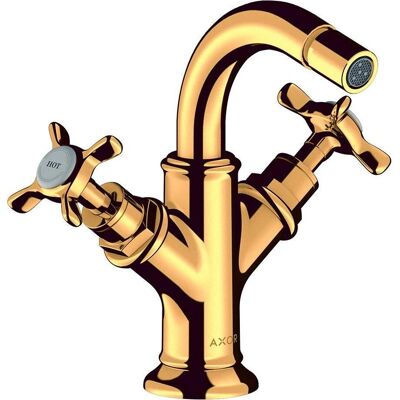 Hansgrohe Axor Montreux Bidetarmatur - Polished Gold Optic - Hochdruck Hansgrohe Axor Montreux Bidetarmatur - Polished Gold Optic - Hochdruck