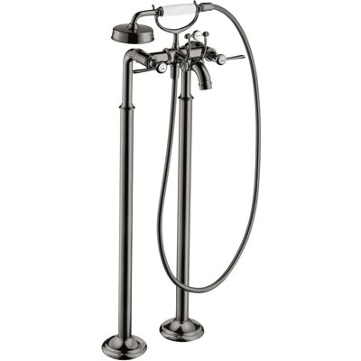 Hansgrohe AXOR Montreux Mitigeur de baignoire à 2 poignées - Chrome noir poli - Publicité Hansgrohe AXOR Montreux Mitigeur de baignoire à 2 poignées - Chrome noir poli - Publicité