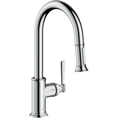 Hansgrohe AXOR Montreux DN 15 Küchenmischer - Gebürstet Schwarzchrom Hansgrohe AXOR Montreux DN 15 Küchenmischer - Gebürstet Schwarzchrom