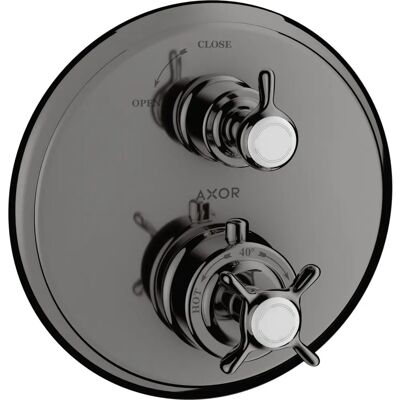 Hansgrohe Axor Montreux Thermostat - Chrome noir poli - 16800330 - Publicité Hansgrohe Axor Montreux Thermostat - Chrome noir poli - 16800330 - Publicité
