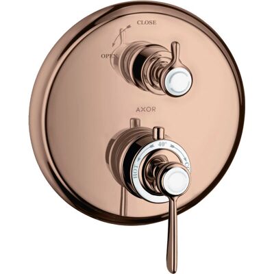 Hansgrohe Axor Montreux Termostato - Oro Rojo Pulido - 16801300 Hansgrohe Axor Montreux Termostato - Oro Rojo Pulido - 16801300