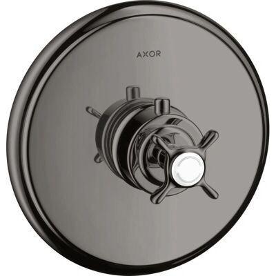 Hansgrohe Axor Montreux Thermostat - 43 l/min - Chrome noir poli - Publicité Hansgrohe Axor Montreux Thermostat - 43 l/min - Chrome noir poli - Publicité