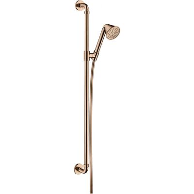 Ensemble de Douche Axor - Pluie, Tête 85mm, Barre 900mm, Or Rouge - Publicité Ensemble de Douche Axor - Pluie, Tête 85mm, Barre 900mm, Or Rouge - Publicité