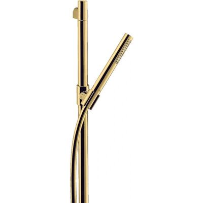 Conjunto de Ducha Hansgrohe Axor Starck 0,90M - Chuveiro de Mão Barra de 1 Jato Cor: Óptica de Ouro Polido Conjunto de Ducha Hansgrohe Axor Starck 0,90M - Chuveiro de Mão Barra de 1 Jato Cor: Óptica de Ouro Polido