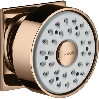 Hansgrohe Axor Duschkopf - Rain, eckige Rosette, poliert rotguld Hansgrohe Axor Duschkopf - Rain, eckige Rosette, poliert rotguld
