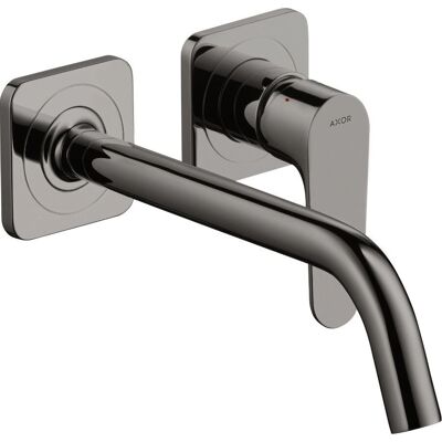 Mezclador AXOR Citterio M empotrado en pared - Cromo negro pulido Mezclador AXOR Citterio M empotrado en pared - Cromo negro pulido