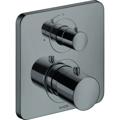Hansgrohe Axor Citterio M Thermostat - Polished Black Chrome - Wandmontage Hansgrohe Axor Citterio M Thermostat - Polished Black Chrome - Wandmontage