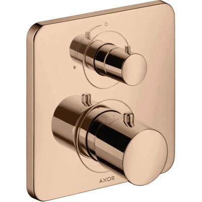 Thermostat Axor Citterio M de HANSGROHE - Or rouge poli - 34705300 - Publicité Thermostat Axor Citterio M de HANSGROHE - Or rouge poli - 34705300 - Publicité