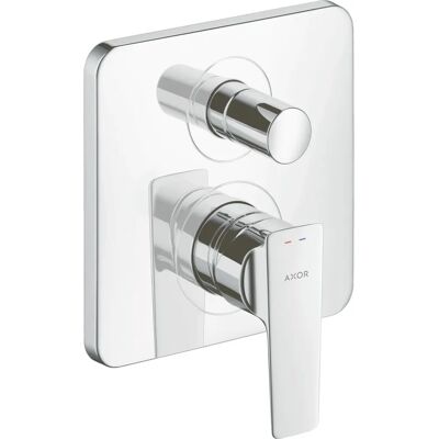 Hansgrohe Axor Citterio E Mezclador de Bañera Cromado Negro Hansgrohe Axor Citterio E Mezclador de Bañera Cromado Negro