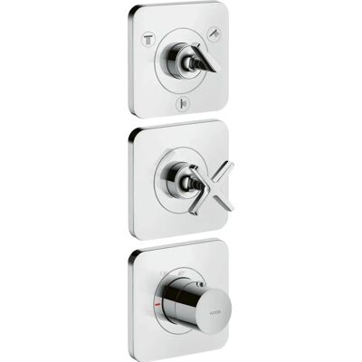 Hansgrohe Axor Citterio E Module Thermostatique - Acier Inoxydable - Pour 3 Utilisateurs - Publicité Hansgrohe Axor Citterio E Module Thermostatique - Acier Inoxydable - Pour 3 Utilisateurs - Publicité