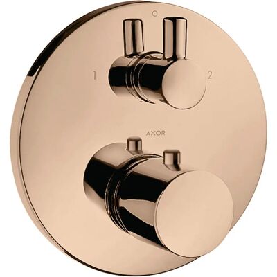 Hansgrohe Axor Uno Termostato - 2 Salidas, Acabado Oro Rojo Hansgrohe Axor Uno Termostato - 2 Salidas, Acabado Oro Rojo