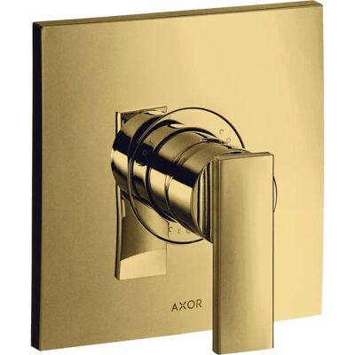 Mitigeur de douche Axor Citterio Hansgrohe - Or poli - Système céramique haute pression - Publicité Mitigeur de douche Axor Citterio Hansgrohe - Or poli - Système céramique haute pression - Publicité