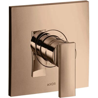 Mezclador de ducha Axor Citterio Oro Rojo Empotrado Mezclador de ducha Axor Citterio Oro Rojo Empotrado