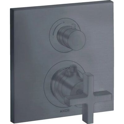 Hansgrohe Axor Citterio Thermostat - Brushed Black Chrome - 39705340 Hansgrohe Axor Citterio Thermostat - Brushed Black Chrome - 39705340