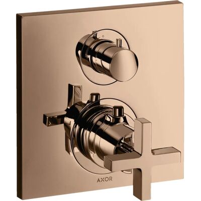 Hansgrohe Axor Citterio Thermostat - 2 Utilisateurs - Or Rouge Poli - Thermostat - Publicité Hansgrohe Axor Citterio Thermostat - 2 Utilisateurs - Or Rouge Poli - Thermostat - Publicité