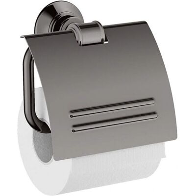 Portarrollos de papel higiénico Hansgrohe AXOR Montreux - Cromo negro pulido Portarrollos de papel higiénico Hansgrohe AXOR Montreux - Cromo negro pulido