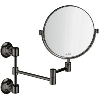 Hansgrohe AXOR Montreux Rasierspiegel - Polished Black Chrome - 42090330 Hansgrohe AXOR Montreux Rasierspiegel - Polished Black Chrome - 42090330