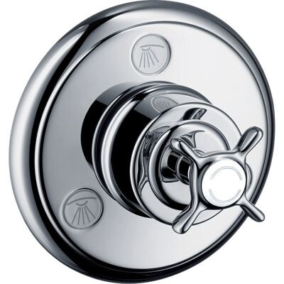 Hansgrohe Montreux Umstellventil - Wandmontage, 3-Wege, Brushed Gold Hansgrohe Montreux Umstellventil - Wandmontage, 3-Wege, Brushed Gold