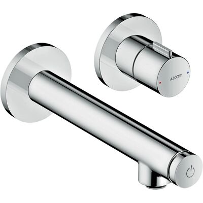 Mişcător de lavoar montat pe perete Hansgrohe AXOR Uno Select - Nichel satinat Mişcător de lavoar montat pe perete Hansgrohe AXOR Uno Select - Nichel satinat