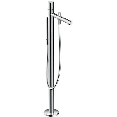 Amestecător de cadă Hansgrohe AXOR Uno - Crom mat - Montaj pe podea Amestecător de cadă Hansgrohe AXOR Uno - Crom mat - Montaj pe podea