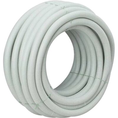 Heidemann 13387 Flexibel PVC EN32 Rör - 25m, Grå Heidemann 13387 Flexibel PVC EN32 Rör - 25m, Grå