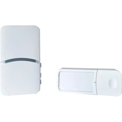 Baseline 70709 Draadloze Deurbel Set met Knipperlicht Baseline 70709 Draadloze Deurbel Set met Knipperlicht