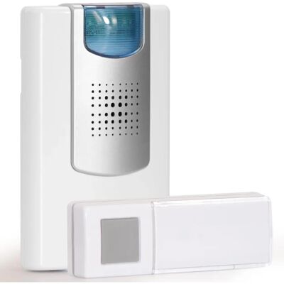 Heidemann HX Campanello Wireless - Sistema di Campanello senza fili con Segnale Ottico Heidemann HX Campanello Wireless - Sistema di Campanello senza fili con Segnale Ottico