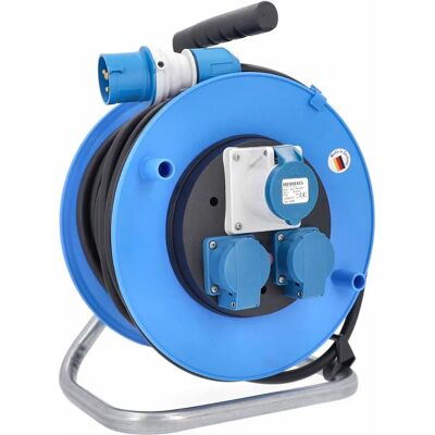 AS Schwabe 10176 Cable Reel - Heavy-duty Rubber 25m AS Schwabe 10176 Cable Reel - Heavy-duty Rubber 25m