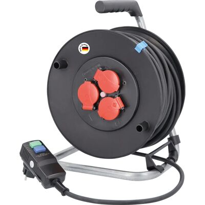 AS Schwabe 10829 Bobine de câble avec PRCD, 40 m - Résistante AS Schwabe 10829 Bobine de câble avec PRCD, 40 m - Résistante
