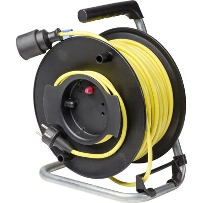 As - Schwabe 12256 Bobine de câble jaune 25m - Bobine de câble As - Schwabe 12256 Bobine de câble jaune 25m - Bobine de câble