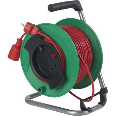 AS Schwabe 12325 Bobine de câble Rouge 50m - Bobine de câble AS Schwabe 12325 Bobine de câble Rouge 50m - Bobine de câble