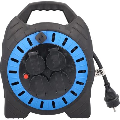 Schwabe 15m Przedłużacz rolka - Czarny - 15 mm² Schwabe 15m Przedłużacz rolka - Czarny - 15 mm²