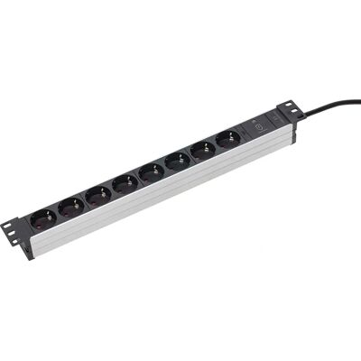 Schwabe 18193 Multiprise 8 prises pour rack 19" - Publicité Schwabe 18193 Multiprise 8 prises pour rack 19" - Publicité