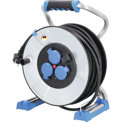 Schwabe Schwerlast-Gummikabeltrommel - 40m, IP44, 1,50mm² - Kabelrolle Schwabe Schwerlast-Gummikabeltrommel - 40m, IP44, 1,50mm² - Kabelrolle