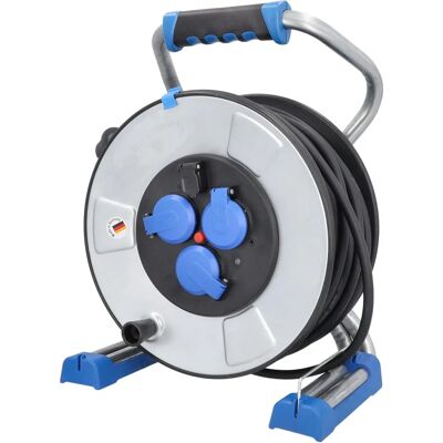 Schwabe Kabelrolle - 50 m Gummischlauch - IP44 - Kabeltrommel Schwabe Kabelrolle - 50 m Gummischlauch - IP44 - Kabeltrommel