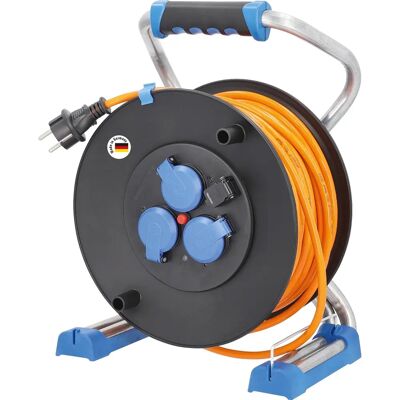 Schwabe 23645 Kabelrolle - 50m, Orange, 320mm, H07BQ-F 3G2.5 Schwabe 23645 Kabelrolle - 50m, Orange, 320mm, H07BQ-F 3G2.5