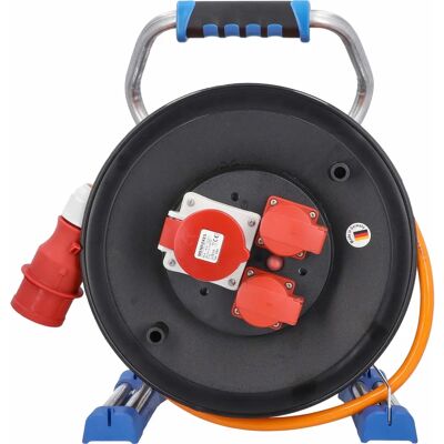 Schwabe Kabel Reel - 30m Orange CEE 16A 5-pole - Cable Reel Schwabe Kabel Reel - 30m Orange CEE 16A 5-pole - Cable Reel