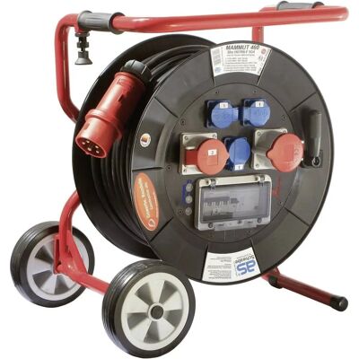 Schwabe Mammut 460 Kabelrolle - Heavy-duty Gummischlauch 30m 5mm² Schwabe Mammut 460 Kabelrolle - Heavy-duty Gummischlauch 30m 5mm²