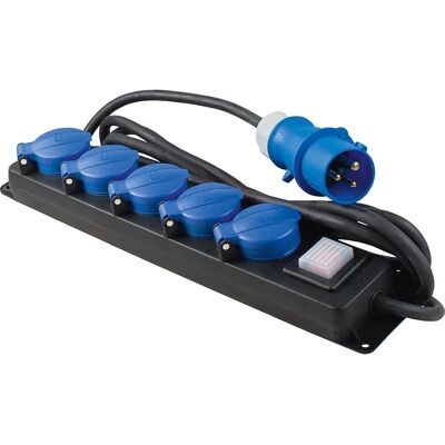 AS-Schwabe 5-fach IP44 Steckdosenleiste - Verlängerung AS-Schwabe 5-fach IP44 Steckdosenleiste - Verlängerung