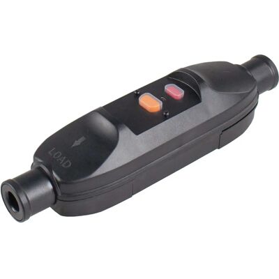 Schwabe Personenschutz-Steckdose - IP66 - 230V - Schwarz Schwabe Personenschutz-Steckdose - IP66 - 230V - Schwarz