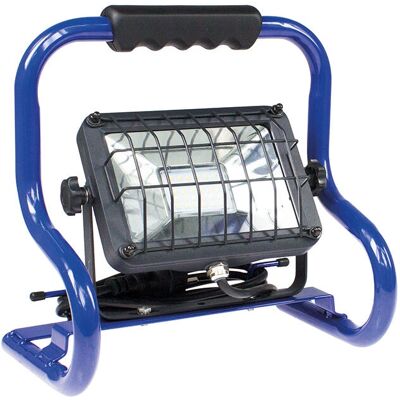 Lampe de travail LED Samsung - 50W, Noir et Bleu - IP44 - 120° - Publicité Lampe de travail LED Samsung - 50W, Noir et Bleu - IP44 - 120° - Publicité