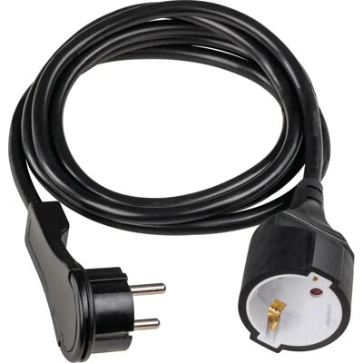 Estensione Schwabe - Spina Piatta IP20 2m Estensione Schwabe - Spina Piatta IP20 2m