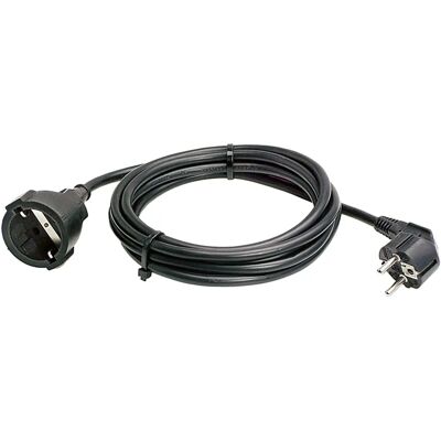 Cable de extensión Schwabe 50512 - 5m, Negro, IP20 Cable de extensión Schwabe 50512 - 5m, Negro, IP20