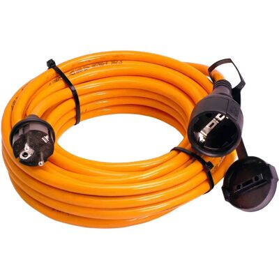 as-Schwabe 59125 Extensão de Canteiro - 25m, Laranja, IP44 as-Schwabe 59125 Extensão de Canteiro - 25m, Laranja, IP44